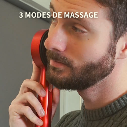 LumiBrush - Brosse de massage pour la pousse des cheveux/barbe