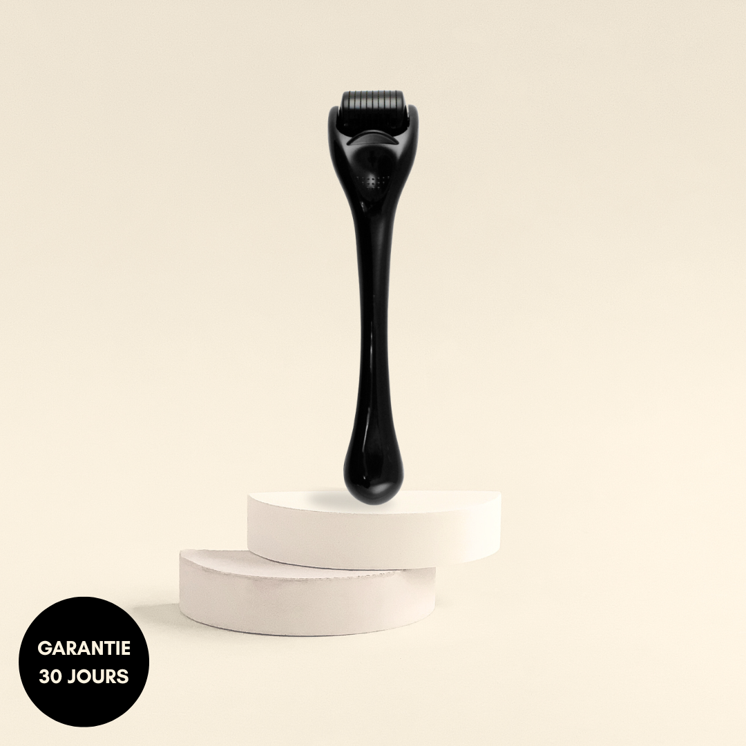 Dermaroller 0,5mm 540 micro aiguilles - Microneedling pour la barbe, les cheveux et le visage